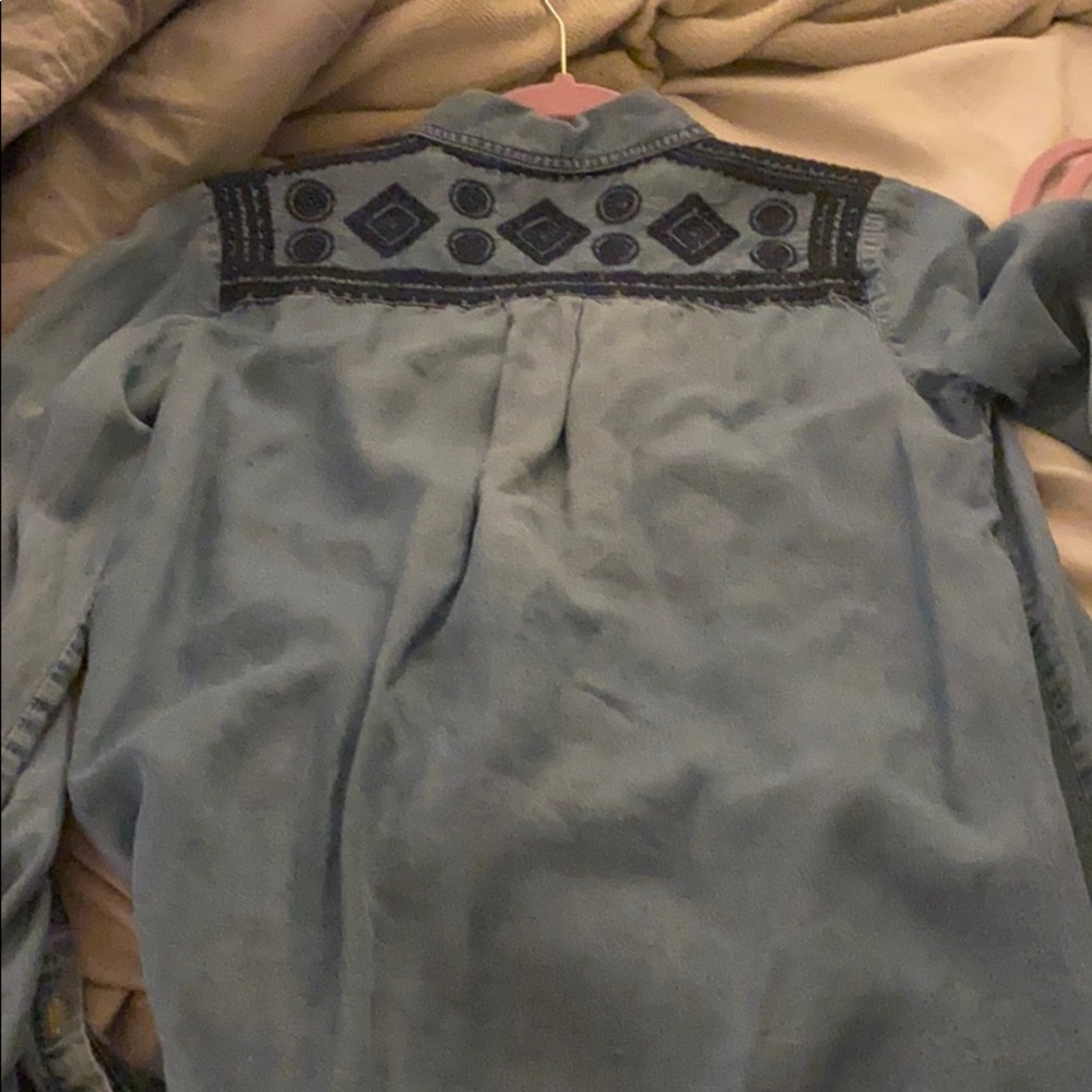 Jean shirt from Francesca‘s size S